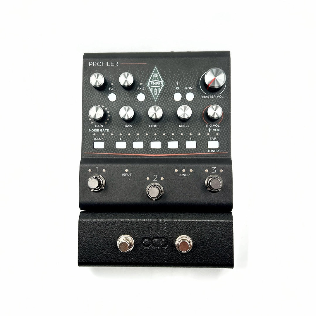 DUO+ for Kemper Player - Extra switches - External switches KPA Player - more switches - no midi needed - footswitch