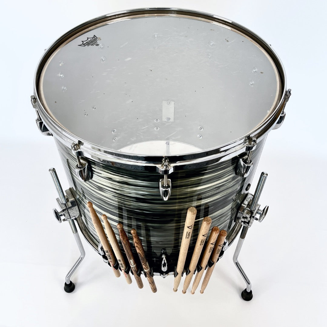 GrooveMate - Otter Custom Design -drum sticks holder.- floor tom drum stick holder
