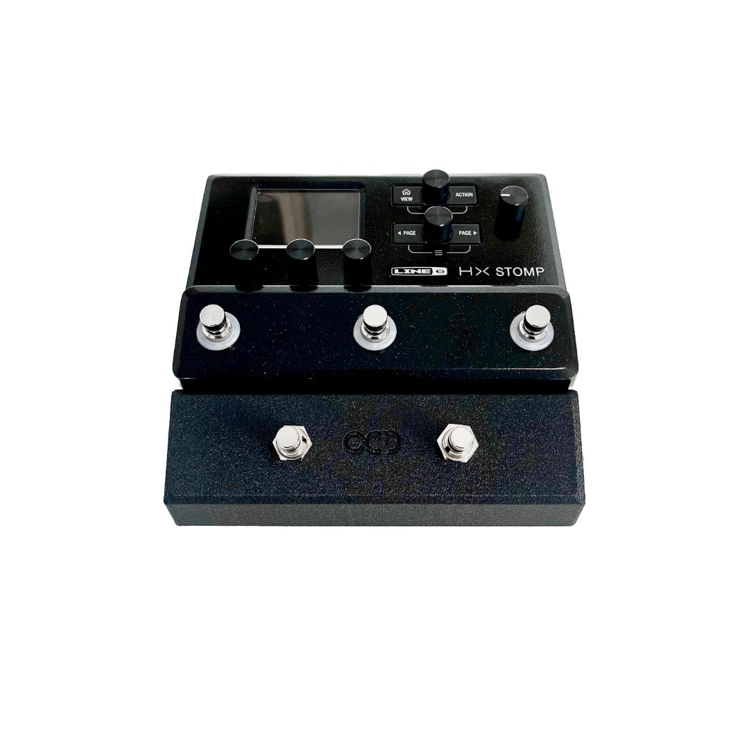 DUO+ for Line6 HX Stomp - Otter Custom Design - Extra Switches - More Switches - Dual switch - Line 6