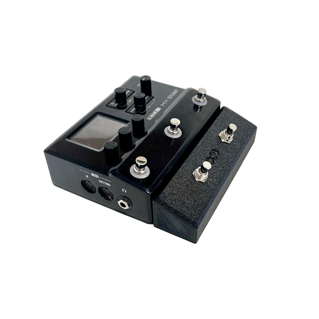 DUO+ for Line6 HX Stomp - Otter Custom Design - Extra Switches - More Switches - Dual switch - Line 6
