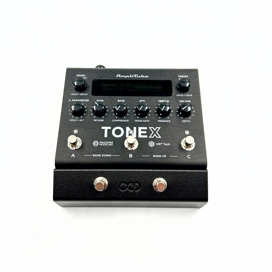 OCD DUO+ for IK Multimedia ToneX Pedal - 2 extra switches - banks and presets control 