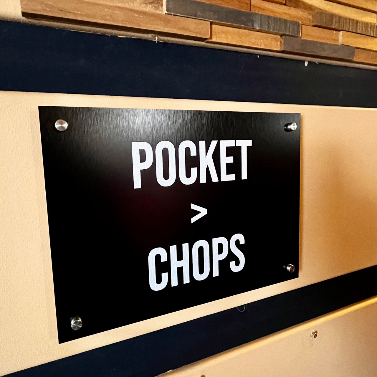 DRUM CODE SERIES - POCKET > CHOPS - Otter Custom Design - Otter Custom Design