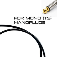 Thumbnail for Van Damme XKE Mono Patch Cable for NanoPlug Jacks - Per Meter